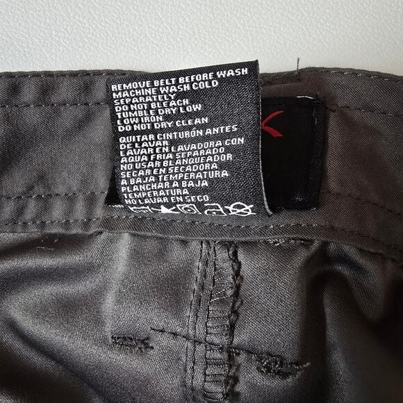 UTEX Canada Mens Brown Cargo Pockets Ripstop Lightweight Pants Gorpcore XL - Picture 11 of 16